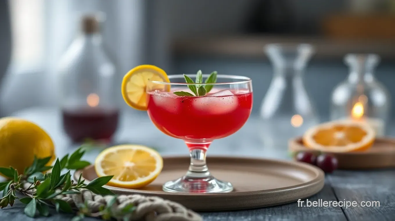 Cocktail Sans Alcool Grenadine Étincelant : Une Boisson Festive et Rafraîchissante Cocktail Sans Alcool Grenadine Étincelant