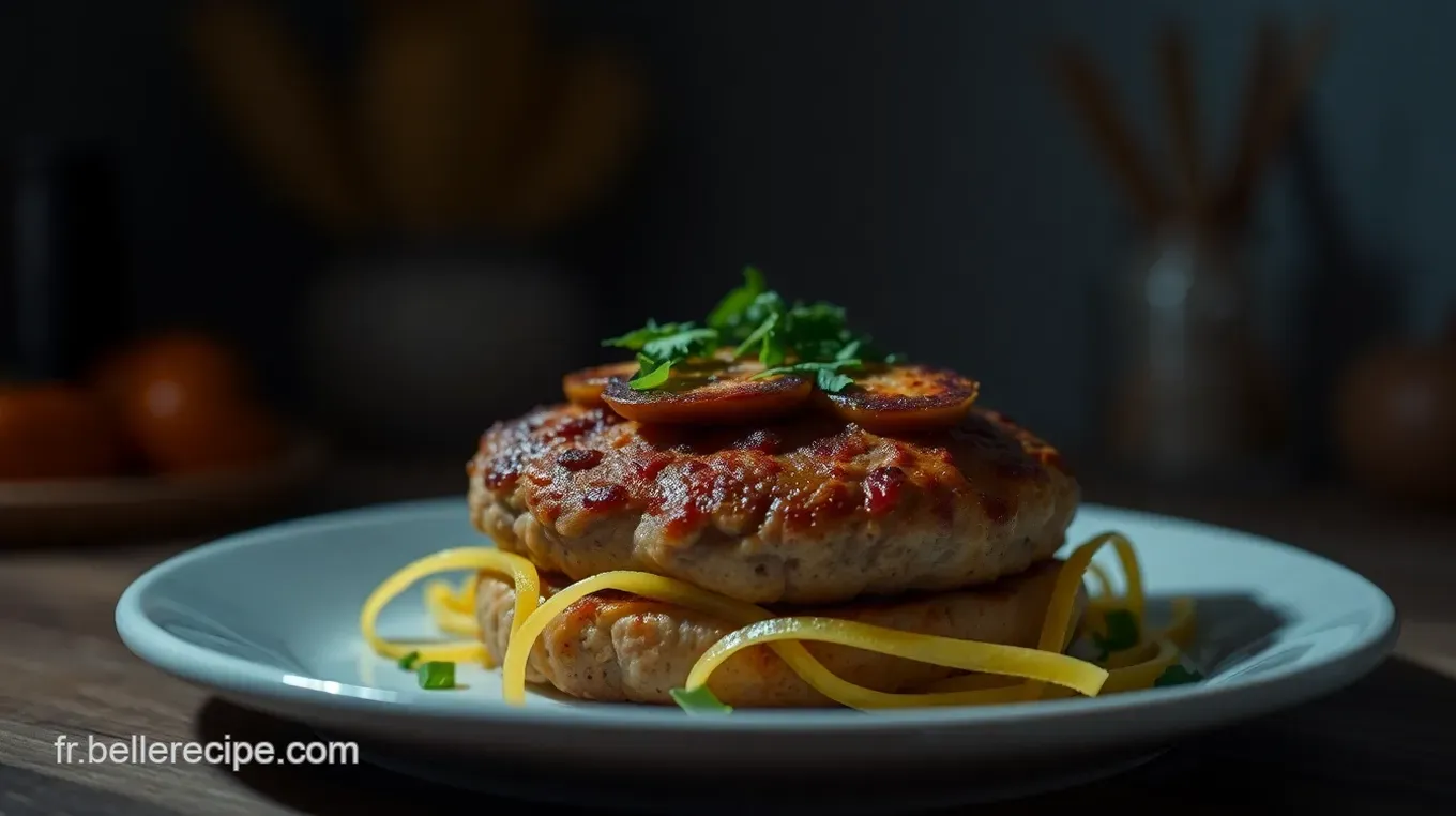 Recette de Burger de Poulet Savoureux à la Française Croque-Monsieur Revisité aux Saveurs de Provence