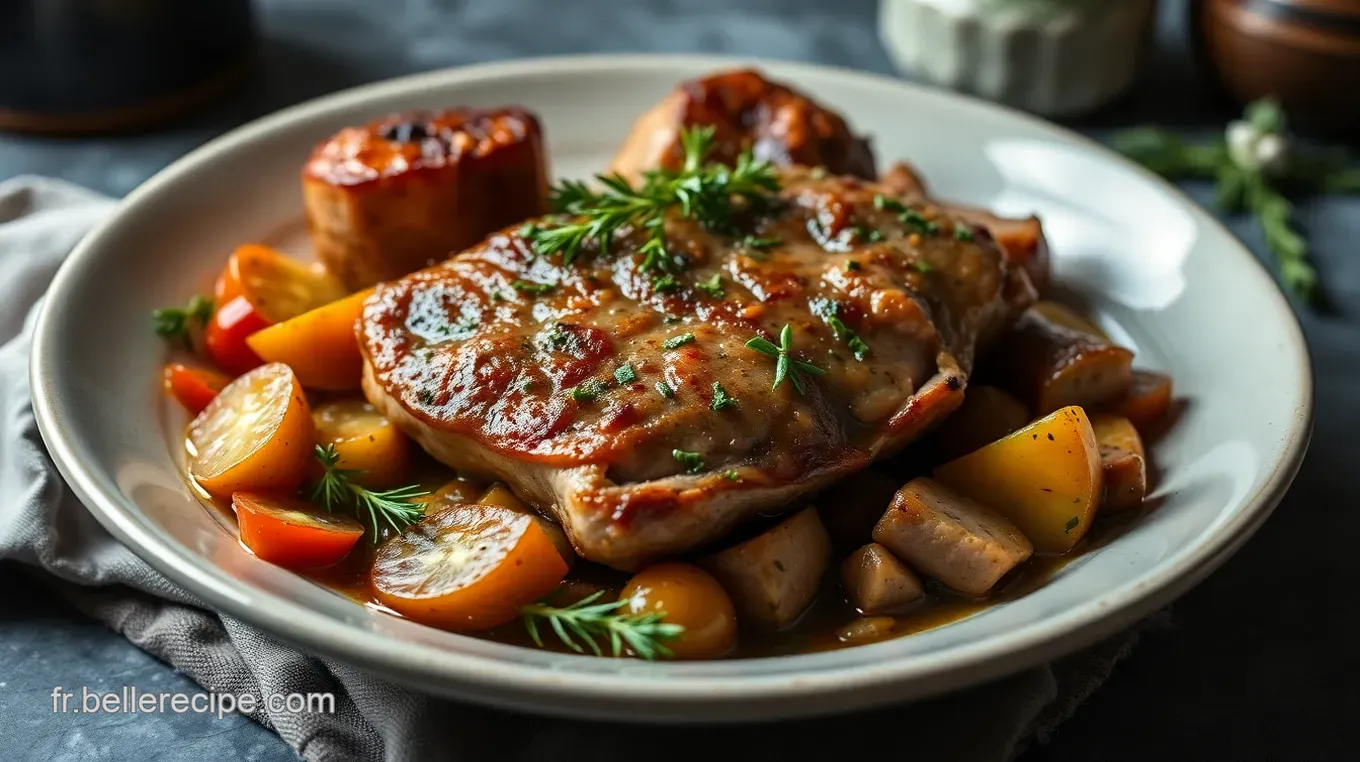 Recette de Picanha de Veau Rôtie aux Herbes: Savoureuse et Facile Picanha de Veau Rôtie aux Herbes Aromatiques