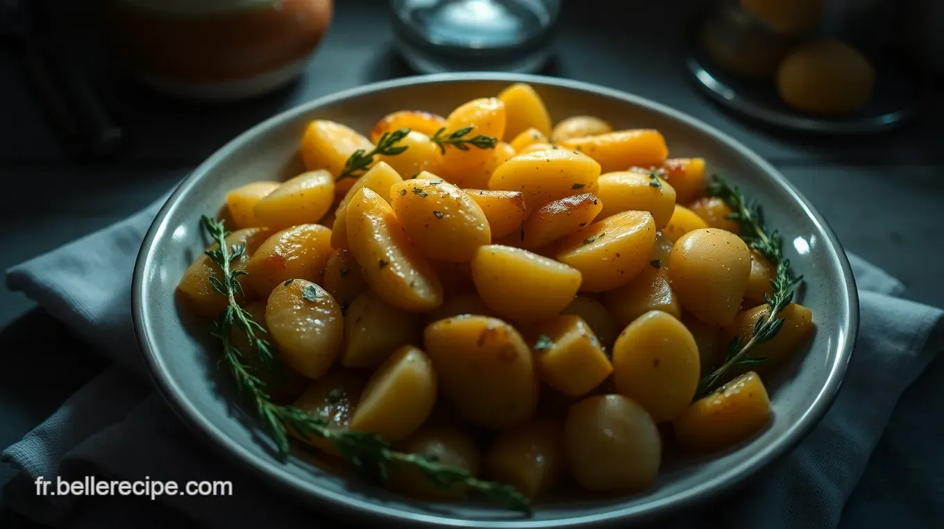Pommes de Terre au Four Parfumées aux Herbes: Un Plat Confortable Pommes de Terre au Four Parfumées aux Herbes