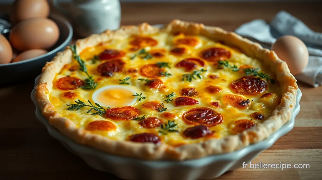 Quiche au Fromage Classique : La Recette Facile à adopter ! Quiche au Fromage Classique : La Délicatesse Française