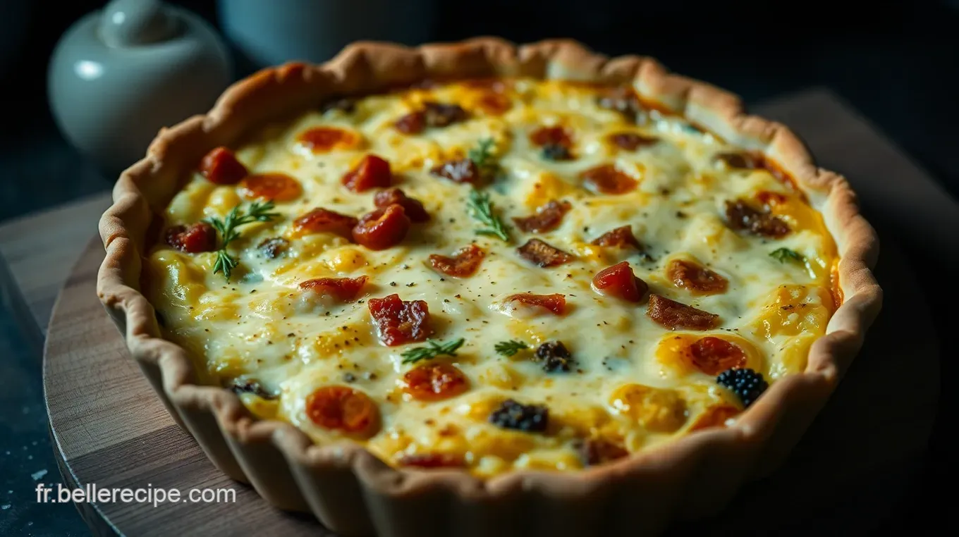 Quiche Lorraine Savoureuse : Un Repas Facile et Réconfortant Quiche Lorraine Savoureuse et Rapide