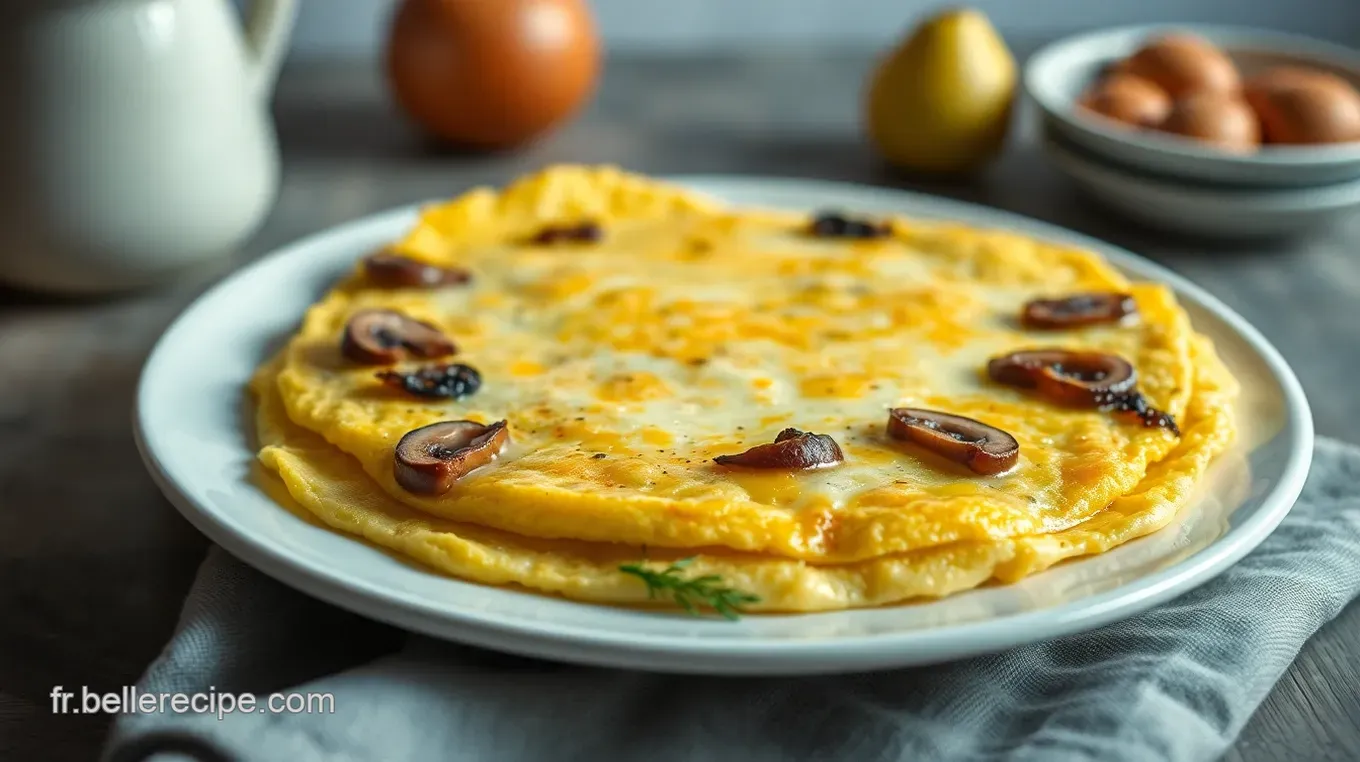 Omelette Parfaite : Ma Recette Facile et Savoureuse à Personnaliser Recette de l' Omelette Parfaite