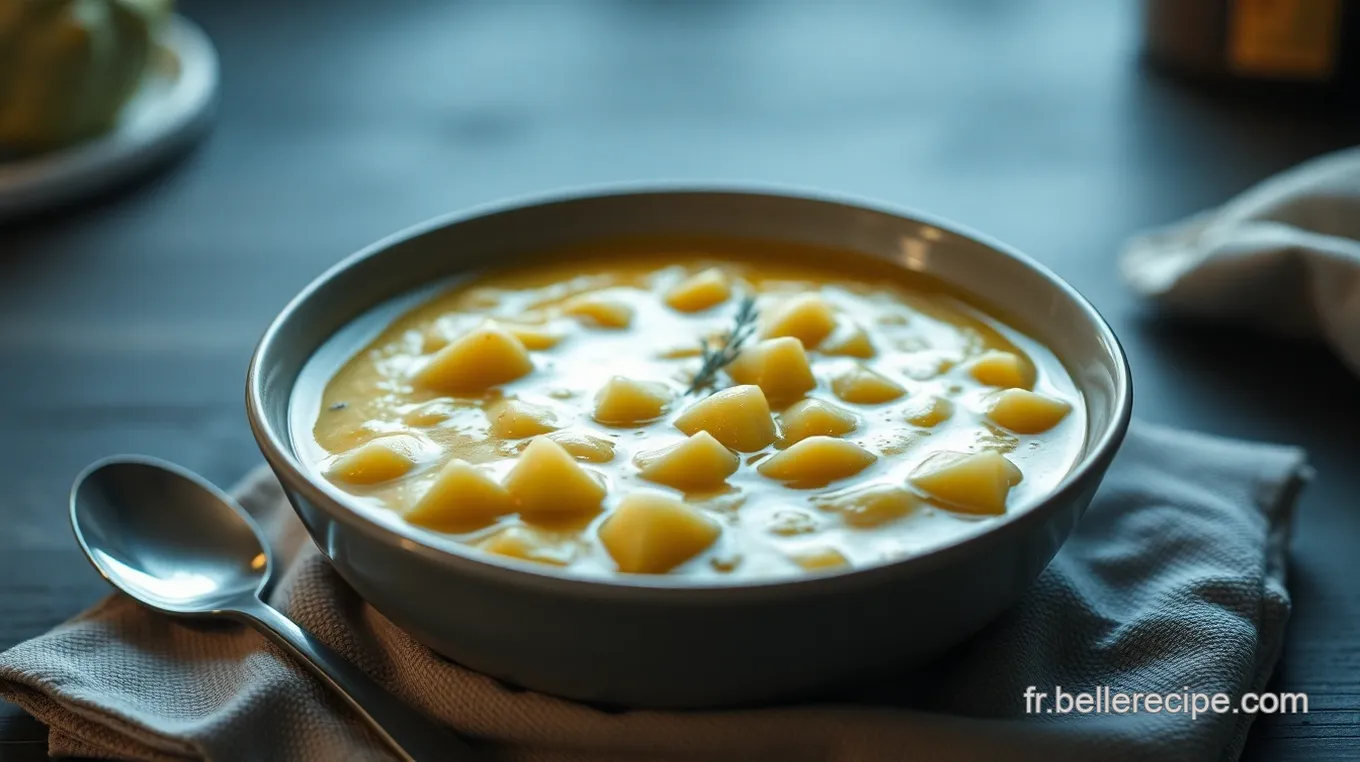 Soupe Patate Douce Réconfortante : Un Plat Chaleureux pour l' Hiver Soupe de Patate Douce Réconfortante