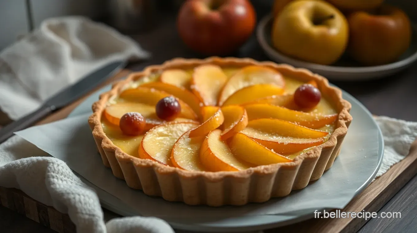 Tarte aux Pommes Reinettes : Le Dessert Simple et Délicieux à Partager Tarte aux Pommes Reinettes : Un Classique Français à Partager