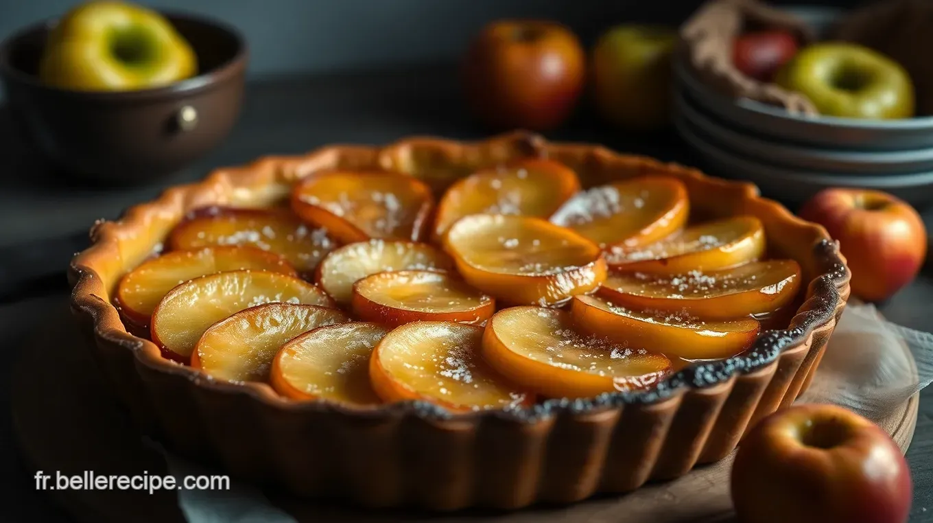 Recette de cuisine : La Délicieuse Tarte Tatin aux Pommes Caramélisées Tarte Tatin aux Pommes Caramélisées