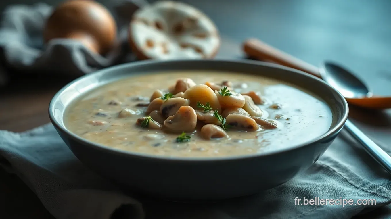 Velouté de Champignons Thermomix : Une Recette Réconfortante et Facile Velouté de Champignons au Thermomix : Crémeux et Réconfortant