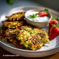 Recette Beignets Courgette Croustillants pour 4