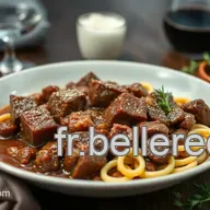 Boeuf Bourguignon: Un Repas d'Anniversaire Inoubliable pour 10!