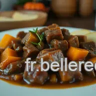 Plat recette de Boeuf Bourguignon: R&eacute;confort et saveurs authentiques