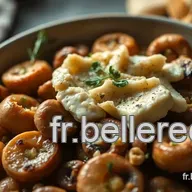Bouch&eacute;es de Champignons Farcis : Une entr&eacute;e facile et d&eacute;licieuse &agrave; r&eacute;aliser