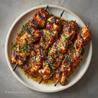 Brochettes De Poulet Yakitori: 35 Min