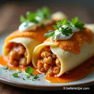Burritos au B&oelig;uf et Fromage Ma Recette Super Facile