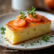 Cake Sal&eacute; au Saumon et Aneth La Recette Facile et Gourmande