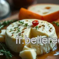 Recette avec du camembert : Camembert R&ocirc;ti aux Herbes et Ail, Facile et Savoureux