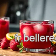Recette Cocktail Sans Alcool: Rafra&icirc;chissant Cocktail Framboise-Citronnelle