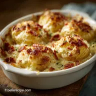 Pommes de Terre Farcies Gratin&eacute;es La Recette Cr&eacute;m&eacute;e Lardons Gruy&egrave;re