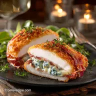 Cordon bleu au beaufort et au bacon La version Montagnarde Ultracroustillante
