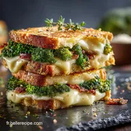 Croque Healthy au Brocolis la version l&eacute;g&egrave;re et ultracr&eacute;meuse du classique
