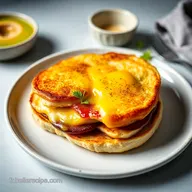 Repas Recette Facile: Croque Madame Express - Le Chic en 15 Min!