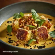 Curry de choufleur cr&egrave;me de coco et cacahu&egrave;te Cr&egrave;me de coco et cacahu&egrave;te fondante