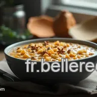 Dahl de Lentilles Corail aux &Eacute;pices Douces : Un Repas R&eacute;confortant