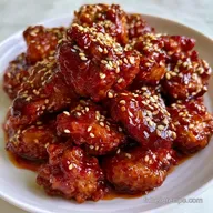 Dakgangjeong Poulet Frit Croustillant