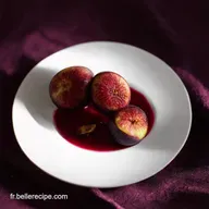 Figues Poch&eacute;es Vin Rouge Mon Dessert Facile et &Eacute;pic&eacute;