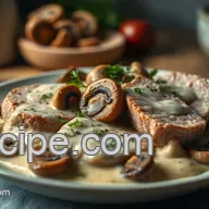 Filet de Veau aux Champignons et Cr&egrave;me : Une Recette Savoureuse
