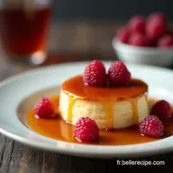 Flan Caramel Framboise Une Gourmandise Irr&eacute;sistible