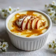 Flan Pommes Yaourt Cr&eacute;meux et Fondant