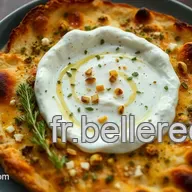 Flatbread et Dip Yaourt Pistache: L'Ap&eacute;ro Facile et Chic!