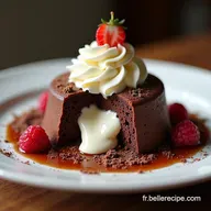 Meilleur Fondant Chocolat Mascarpone C&oelig;ur Cr&eacute;meux Garanti