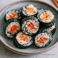 Gimbap V&eacute;g&eacute;tarien pour 4 Personnes