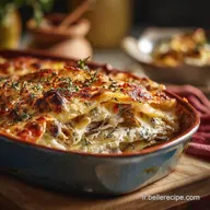 Gratin de nouille fa&ccedil;on pizza Le plat familial r&eacute;confortant ultime