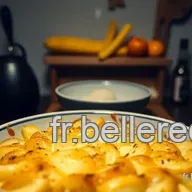 Recette Plat Four: Gratin de Pommes de Terre Savoureux et R&eacute;confortant
