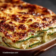 Lasagne de L&eacute;gumes du Soleil Courgettes R&ocirc;ties B&eacute;chamel Cr&eacute;m&eacute;e