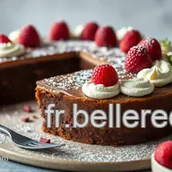 G&acirc;teau Recette Anniversaire Facile: Le Royal Chocolat-Framboise