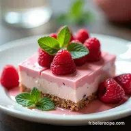 Mousse L&eacute;g&egrave;re Mojito Framboise Le Dessert d&Eacute;t&eacute; Facile