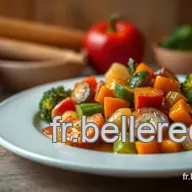 Recette L&eacute;gumes R&ocirc;tis &agrave; l'Ail et au Thym : Un Accompagnement Savoureux