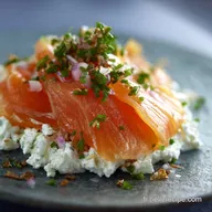 Mauricette au saumon fum&eacute; et ch&egrave;vre frais La recette ultrafra&icirc;che en 15 min