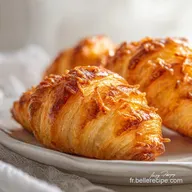 Mini Croissant Sal&eacute;: Feuilletage A&eacute;rien et Croustillant