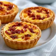 Quiche Sans P&acirc;te pour 12 Mini Bouch&eacute;es