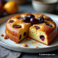 Recette G&acirc;teau aux Prunes Moelleux Traditionnel et Facile