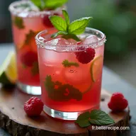 Recette Mojito &agrave; la Framboise Cocktail Facile et Tr&egrave;s Fruit&eacute;