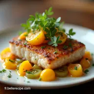 Recette Morue M&eacute;diterran&eacute;enne aux Agrumes D&icirc;ner Poisson L&eacute;ger