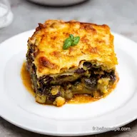 Recette Aubergine Moussaka Express Voyage en Gr&egrave;ce Facile