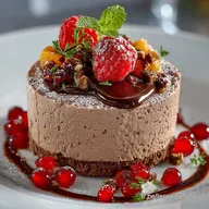 Mousse &agrave; lAbricot Fa&ccedil;on P&acirc;tissier L&eacute;g&egrave;re A&eacute;rienne et Inratable