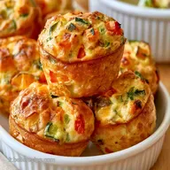 Muffins Sal&eacute;s L&eacute;gumes en 40 Minutes