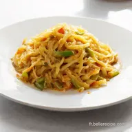 Nouilles Chinoises Ma Recette Express aux L&eacute;gumes Croquants